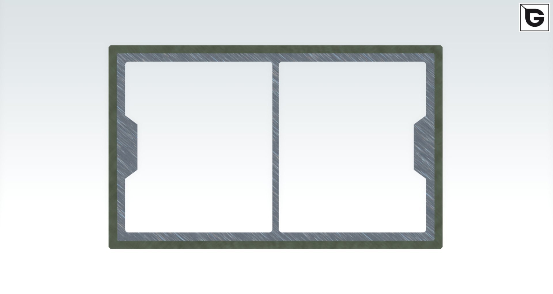 Befestigung mit 
 selbstschneidende Schraube