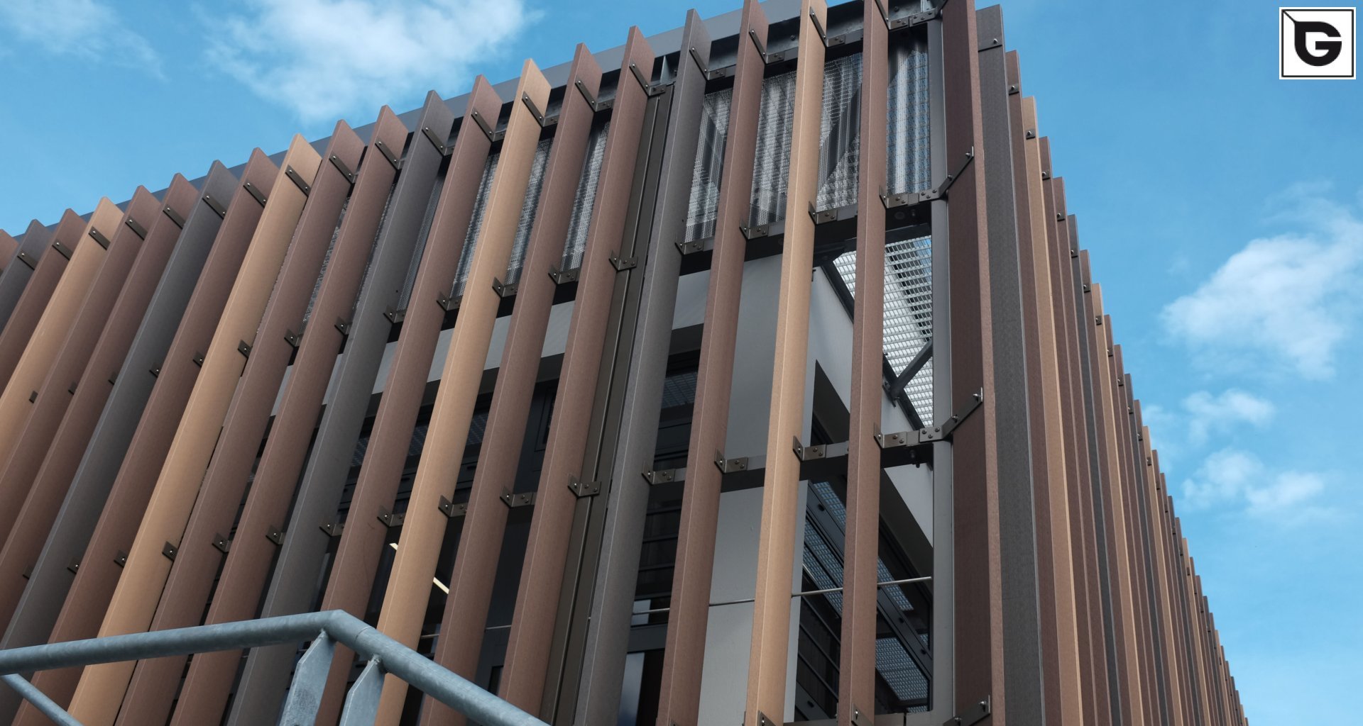 Verwaltungsgebäude_Vertical Sonnenschutz, jalousien_Büros