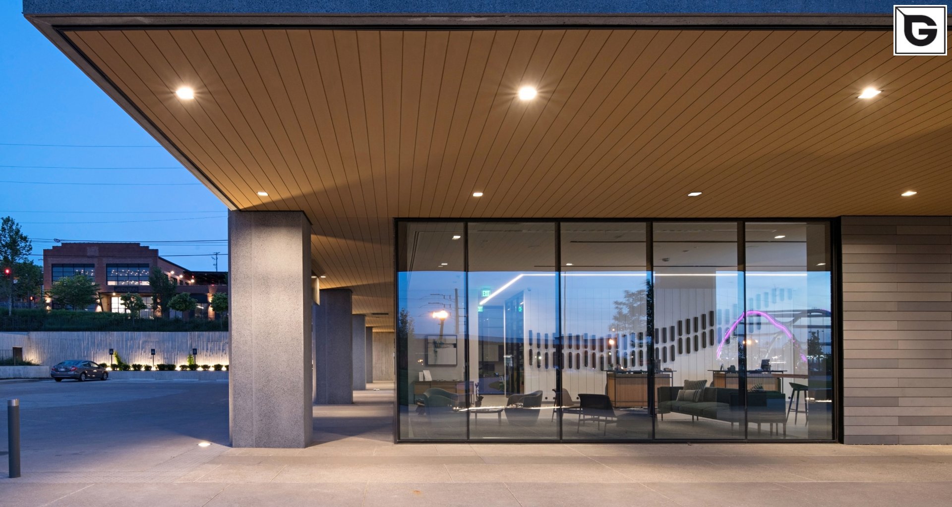 Verwaltungsgebäude_Dachuntersicht_Leed