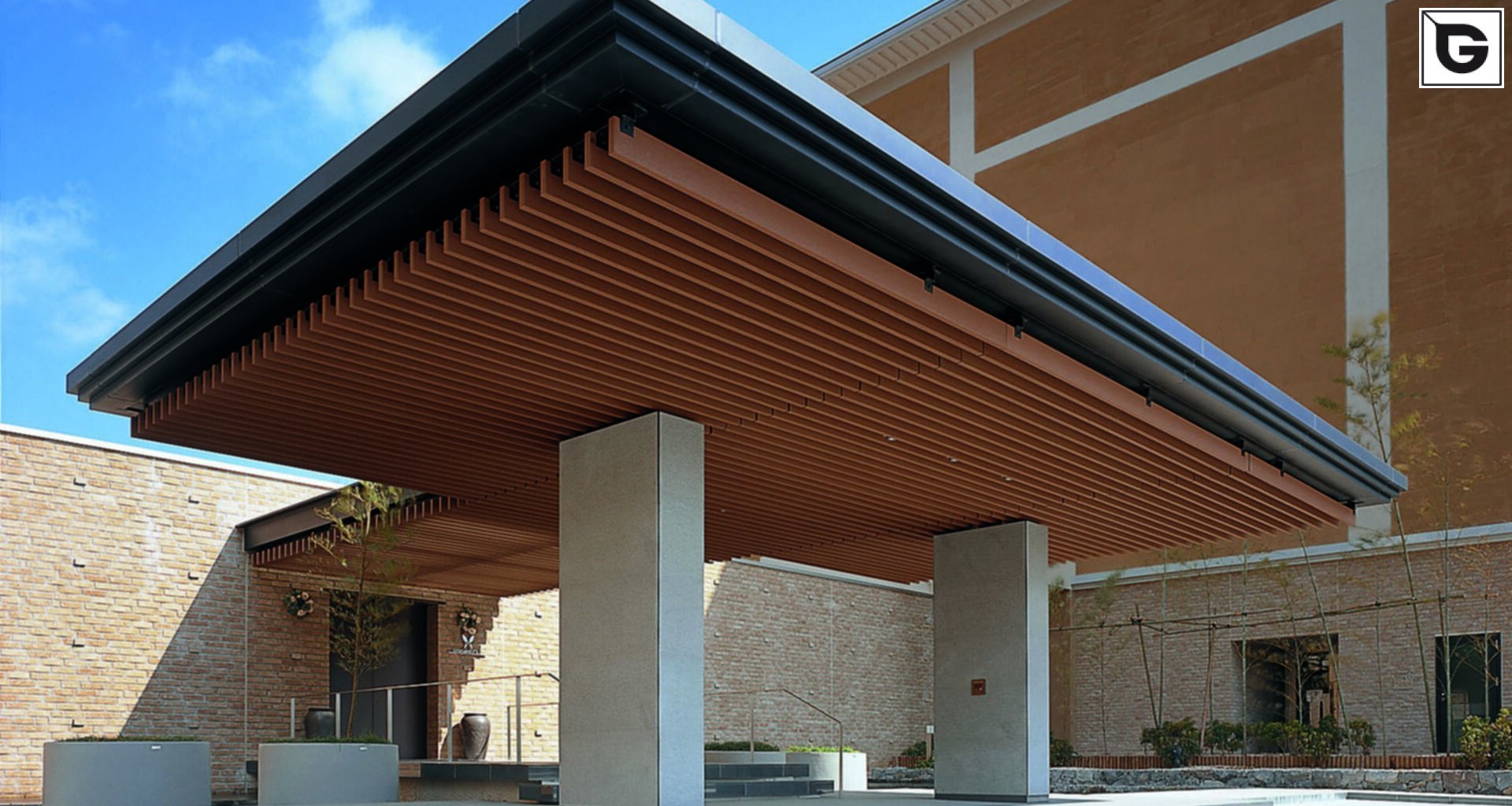 Restaurant und Hotelgewerbe_Pergola, Dachüberstand, Dach_Hotel