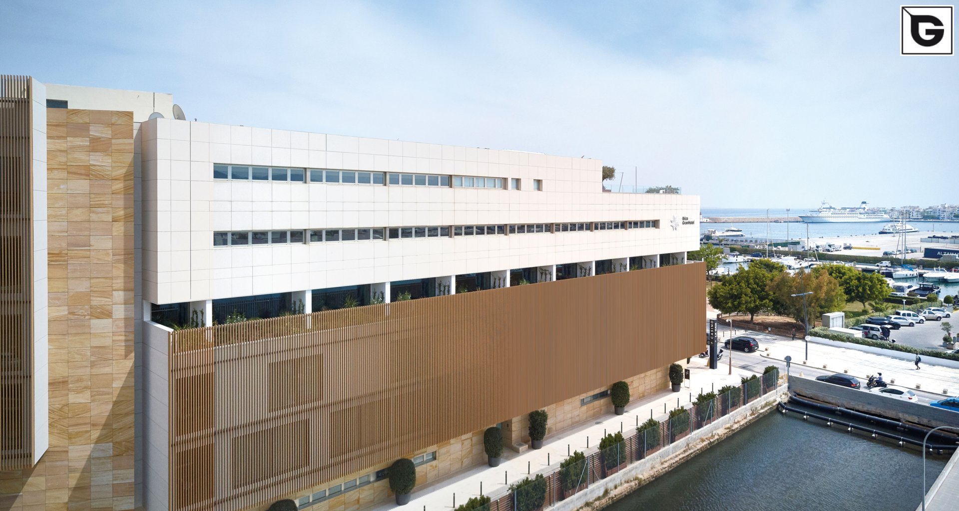 Restaurant und Hotelgewerbe_Offene Fassadenverkleidung - verti._Hotel