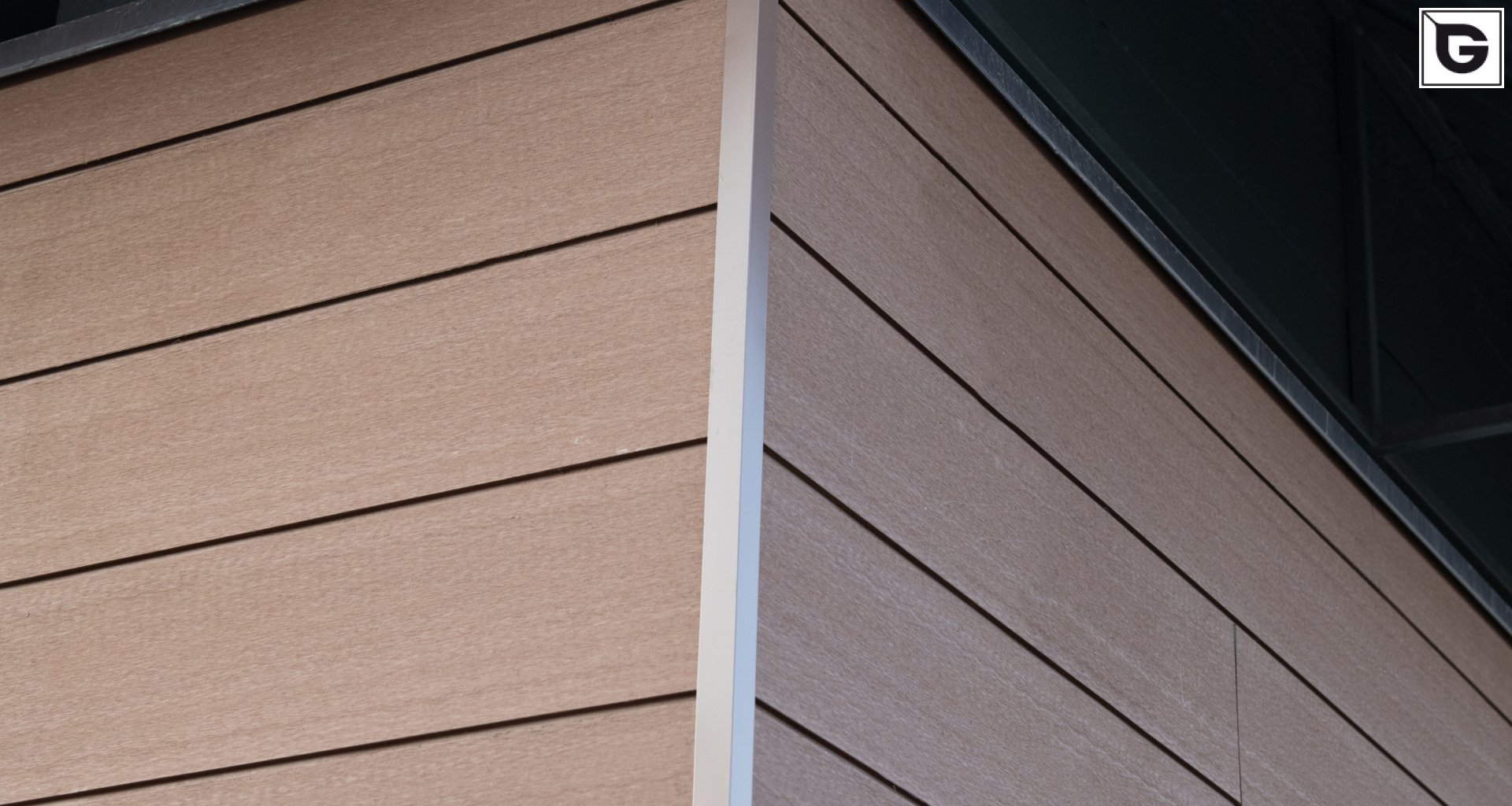 Institutionelle Einrichtungen_Fassadenverkleidung - horizontal_kommerzielles Zeichen