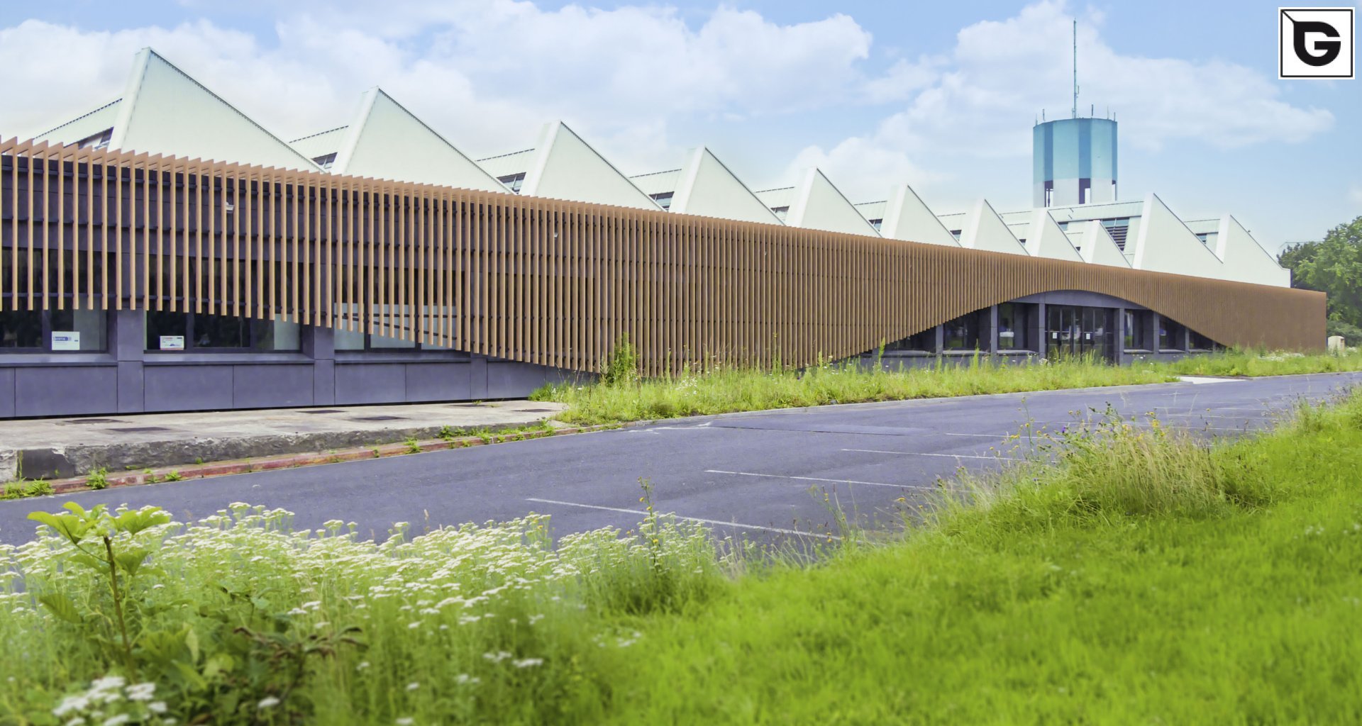 Institutionelle Einrichtungen_Vertical Sonnenschutz, jalousien_Leed