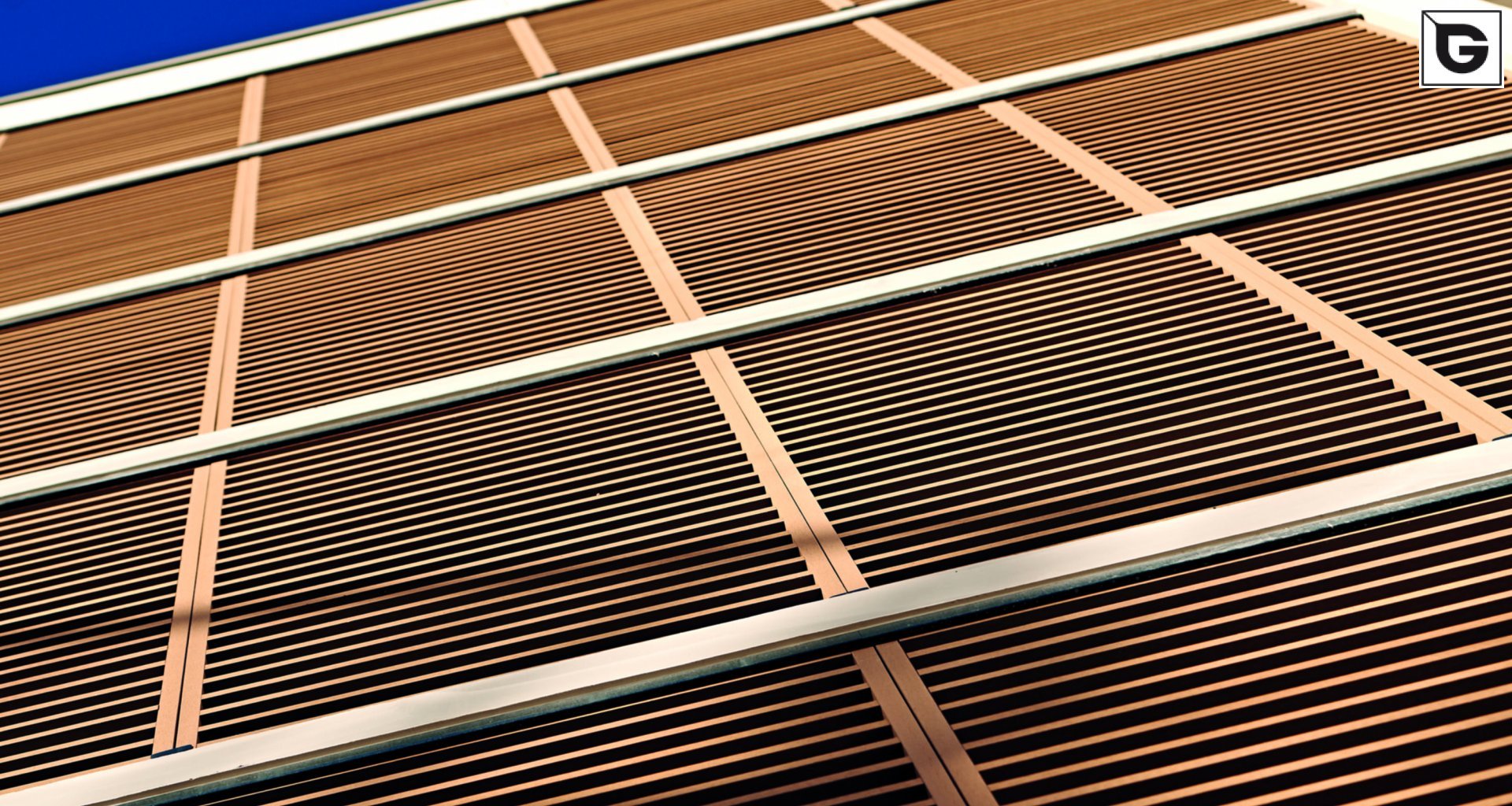 Wohngebäude_Horizontal Sonnenschutz, jalousien_Vorzeigeprojekte - Hybrid holz