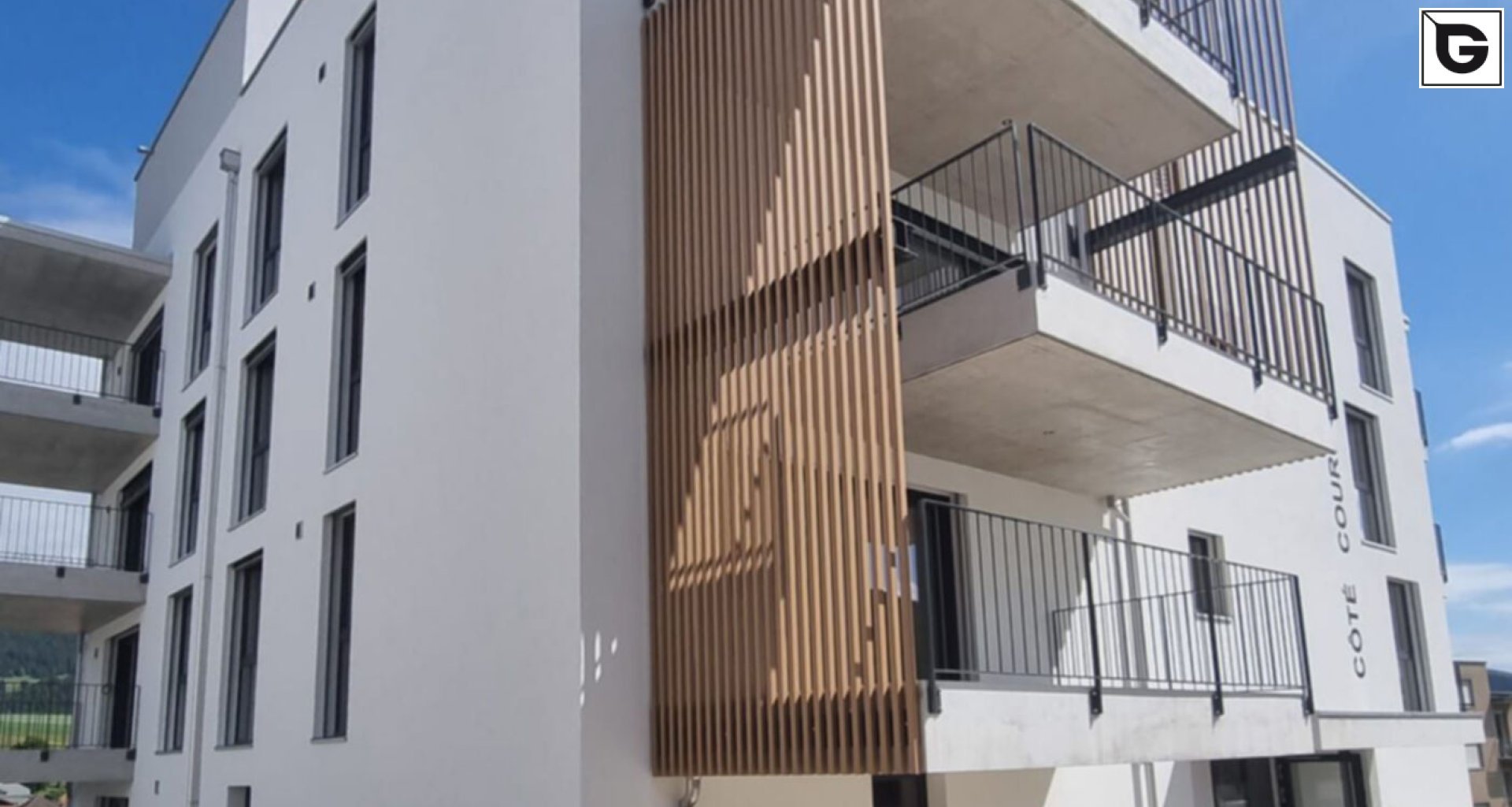 Residential Buildings vertical cladding