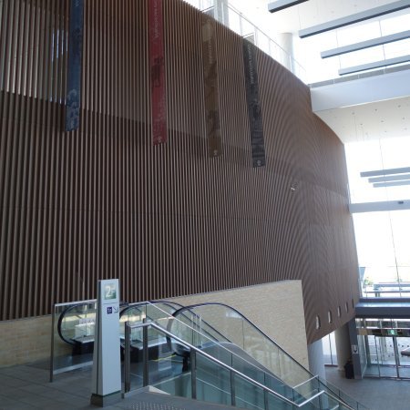 Institutionelle Einrichtungen_Offene Fassadenverkleidung - verti._Sporteinrichtung